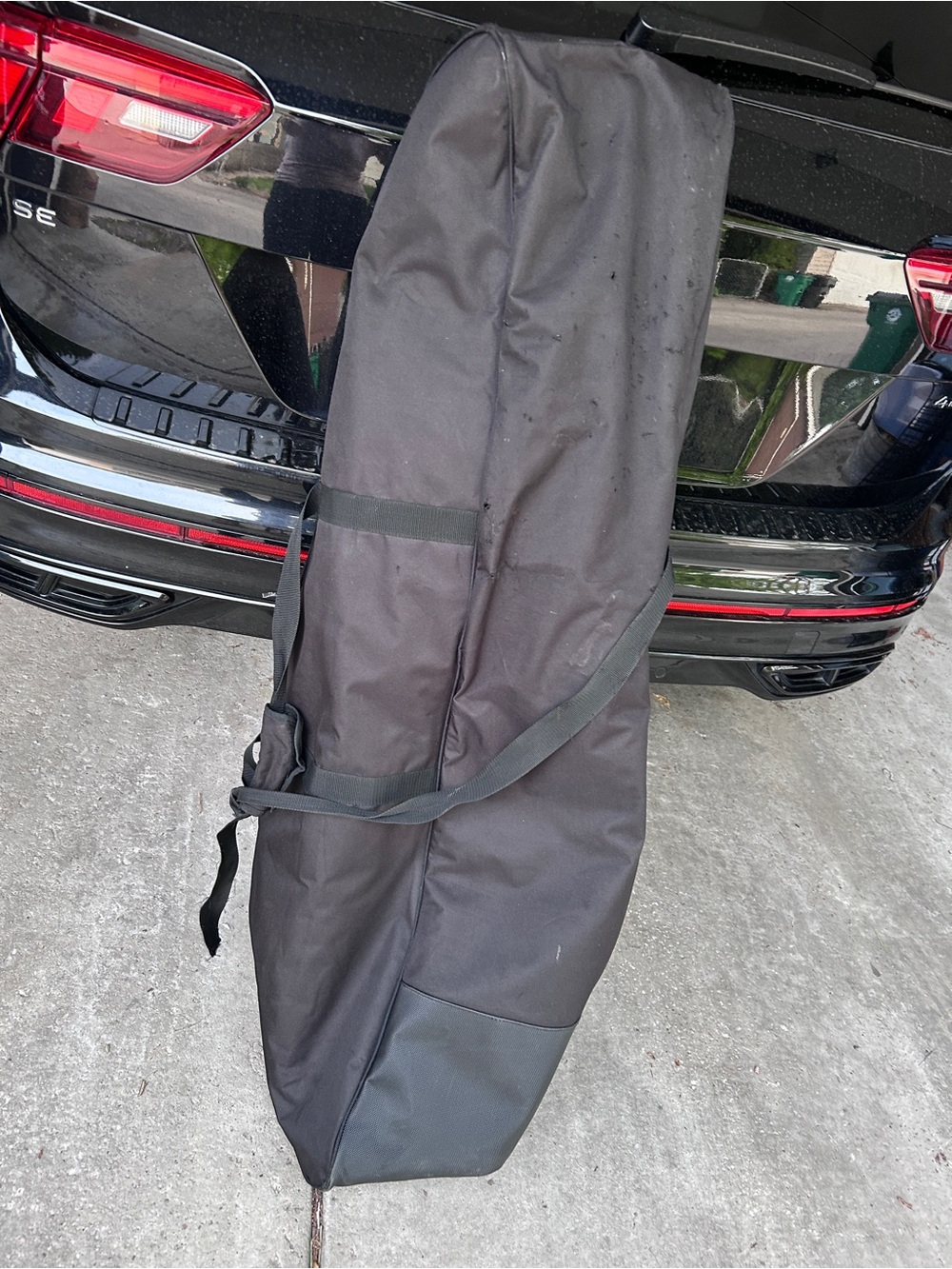 IZZO Black Golf Travel Bag / Club Headcover Carry Case - Picture 4 of 7